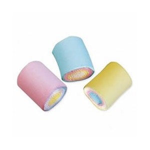 Guimauve roulée multicolore