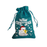 Sachet Noël en tissus