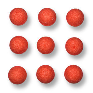 bonbon tagada individuels, rouge en forme de fraise