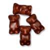 oursons de guimauve en chocolat au lait de la marque CEMOI en forme d'ourson
