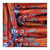 carambar cola en vrac, avec leurs emballages rouge et bleu