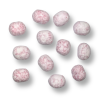 Bonbon à machés rose fraisoo'bool en individuel à la fraise