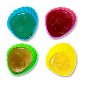 Roudoudou individuel qui sont des bonbons niché dans des coquillages