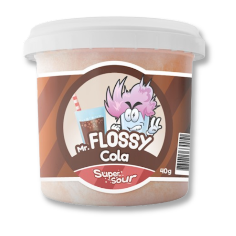Mr. Flossy Barbe à papa - Cola Acidulé