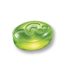 Bonbon vert ricola à l'eucalyptus
