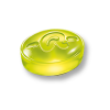 Bonbon vert ricola menthe pomme