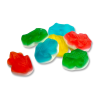 Jelly frogs de chez fini qui sont des grenouille gélifiés de couleurs et aux parfums fruités