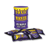 Mini bidon violets et sachet individuels de bonbons ultra acide