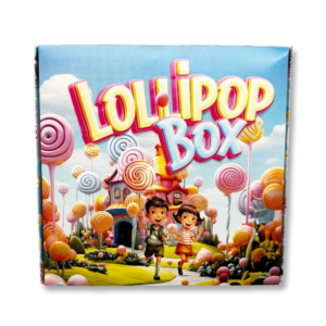 box lollipop
assortiment de bonbons et sucettes
