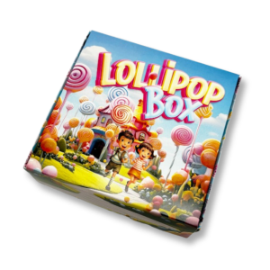 box lollipop
assortiment de bonbons et sucettes