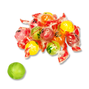Bonbon napoléon de couleurs et goûts différents