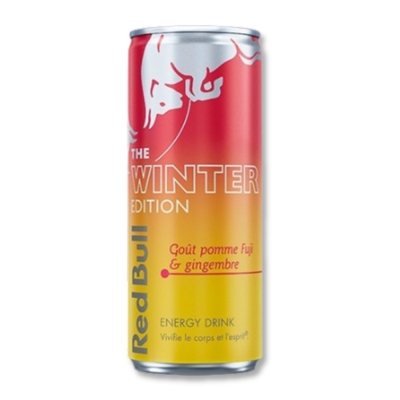 Nouveauté : Red Bull Pomme Cannelle Winter Edition 2025 - 25cl