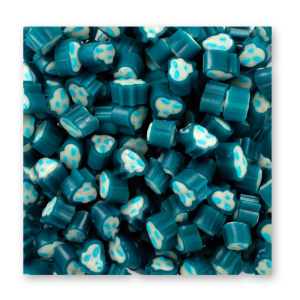 Bonbons Fantômes bleus King Regal, tendres et fruités, au design amusant et original.