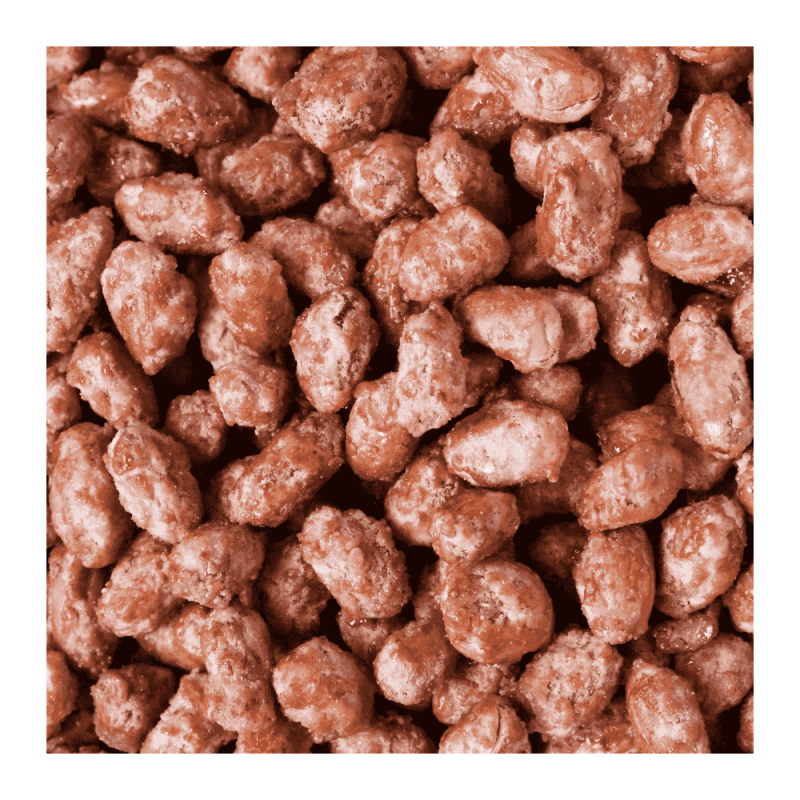 Vrac de chouchou qui sont des cacahuète enrobées de sucre