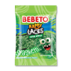 Bonbons filaires verts acidulés au goû de pomme de la marque Bebeto.
