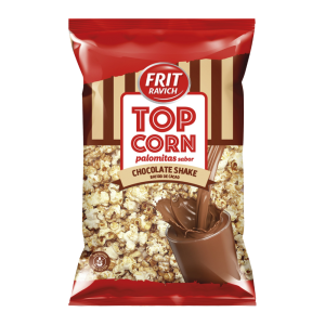 Pop corn goût milkshake chocolat de la marque Frit Ravich