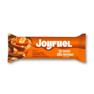 Joyfuel Barre Protéinée Lait Cacahuète & Caramel Salé - 55g