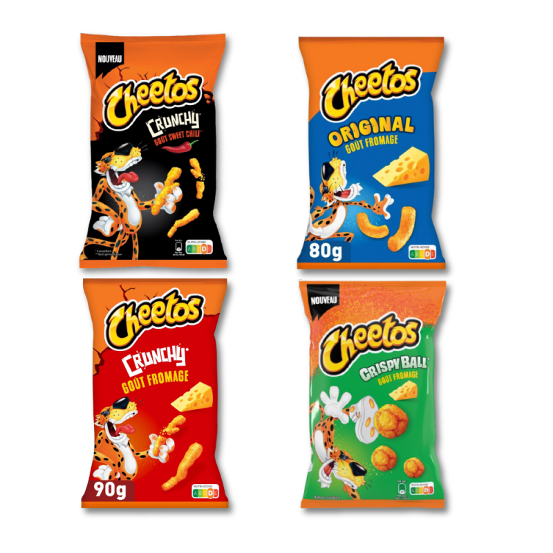 Pack Découverte Cheetos - 4 sachets