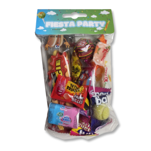 Paquet avec un mix de bonbon de toutes les couleurs