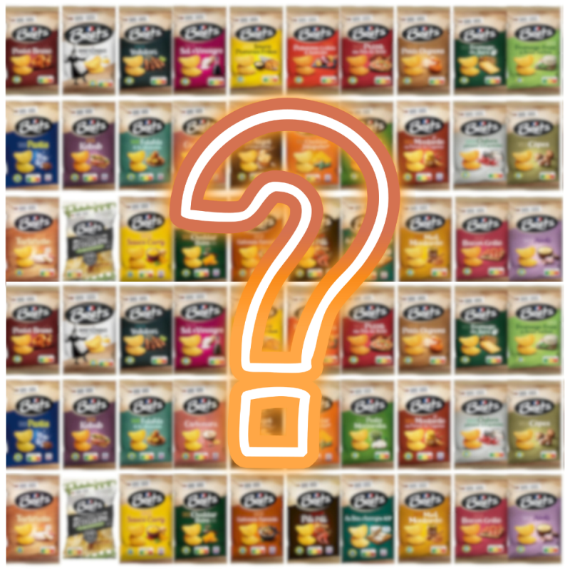 Pack Découverte Bret's - 5 sachets de 125 g