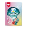 sachet de 120g de la marque Amos qui contient des bonbons fruité en forme de coquillages