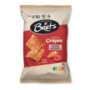 chips crepes fruits rouges bret's