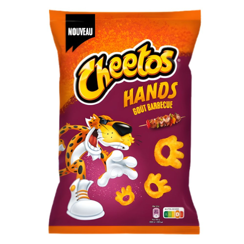 Cheetos Hands Goût Barbecue – Nouveau Snack Soufflé BBQ | 123bonbon