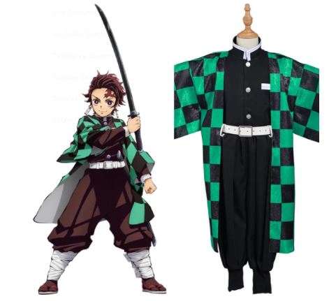 déguisement tanjiro kimetsu no yaiba demon slayer