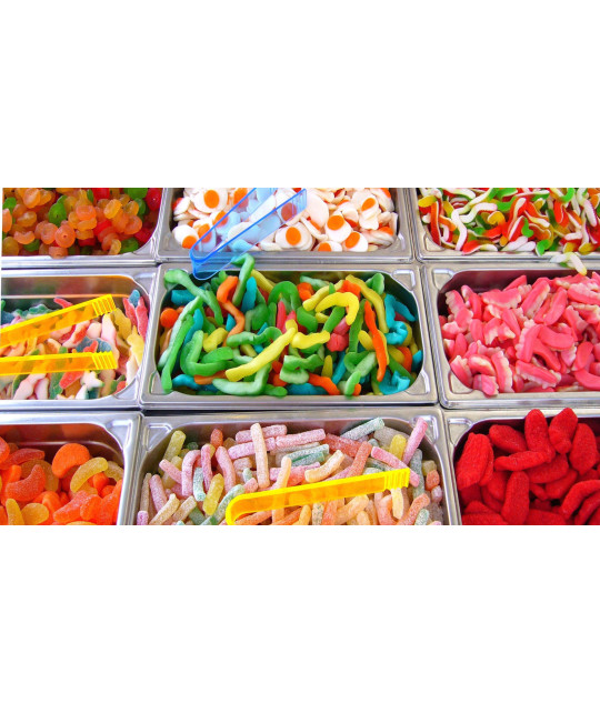 Les 5 bonbons les plus vendus en France VS chez 123Bonbon